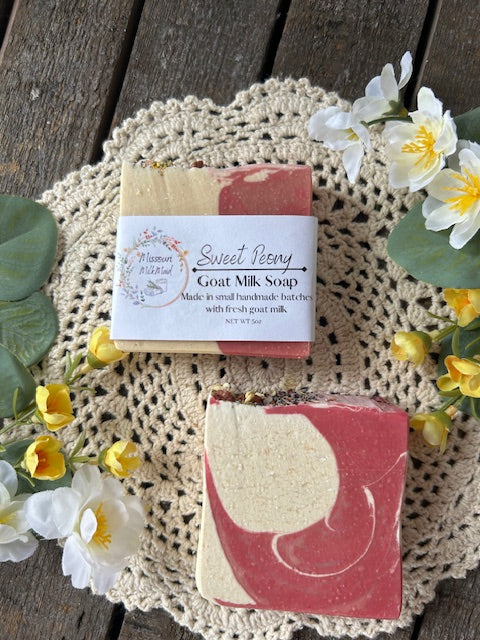 Sweet Peony Goat Milk Soap