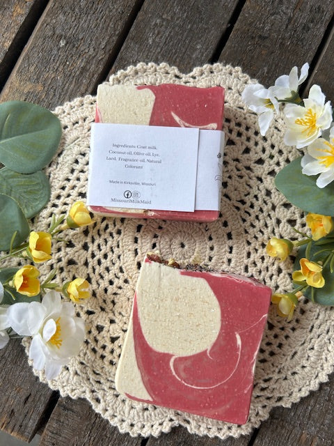 Sweet Peony Goat Milk Soap