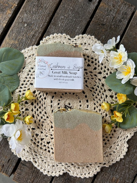 Cashmere & Sugar Goat Milk Soap