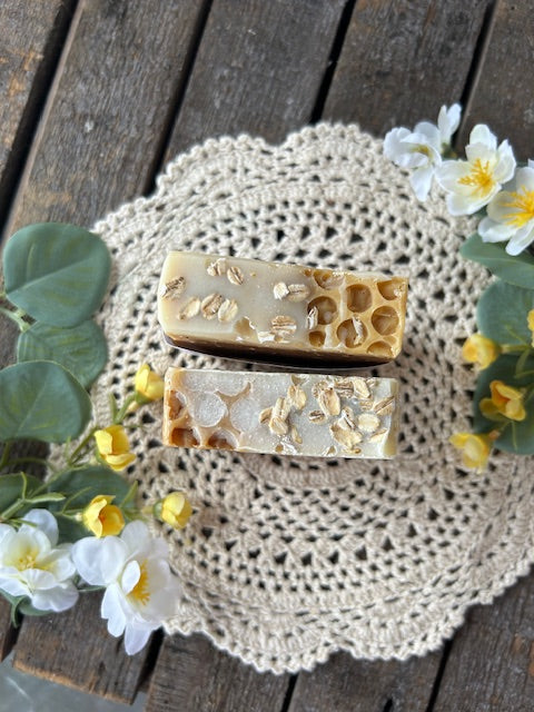 Honey Oatmeal Goat Milk Soap