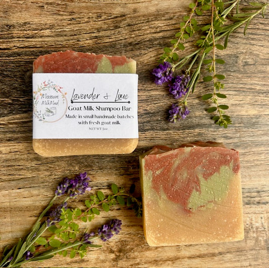 Lavender & Lime Shampoo Bar