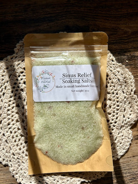 Sinus Relief Soaking Salts